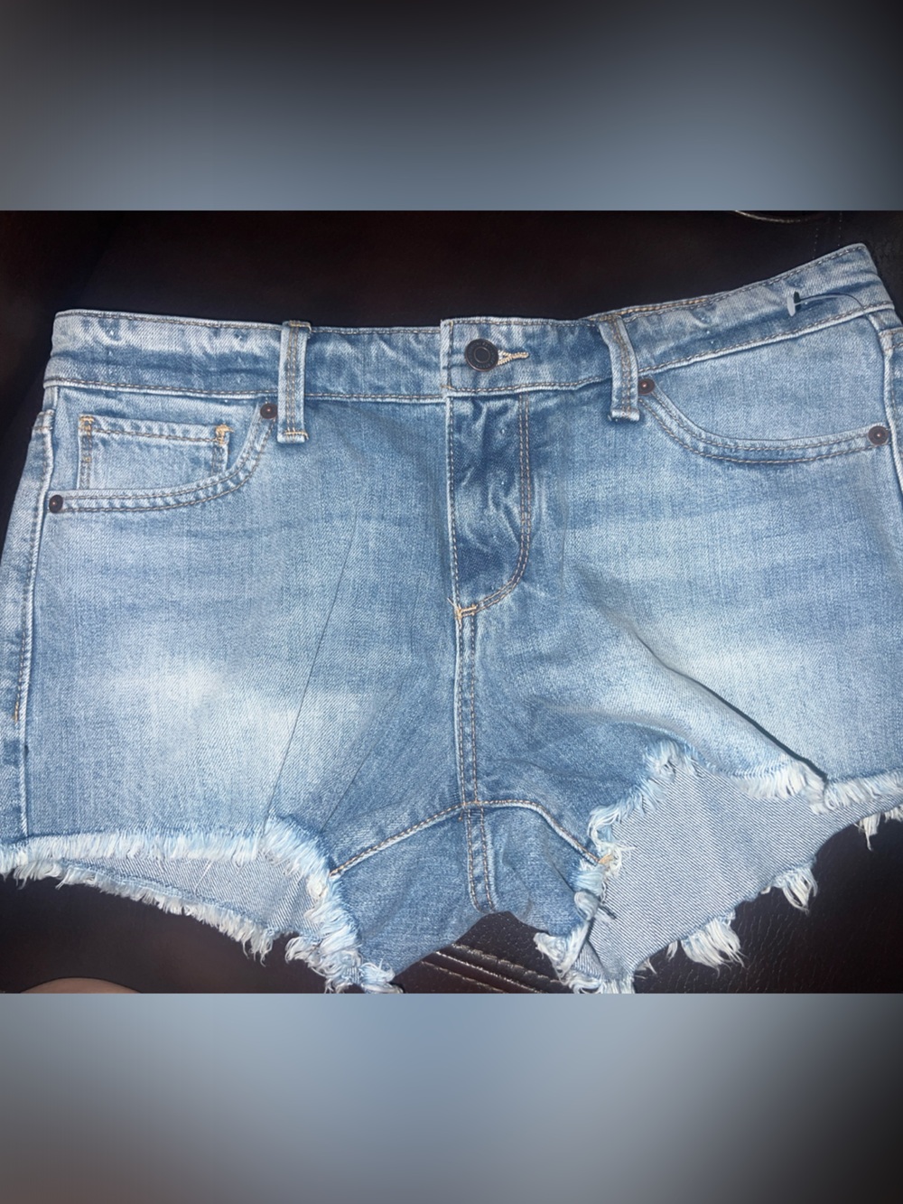 Lucky Brand Light Wash Denim Cutoff Shorts